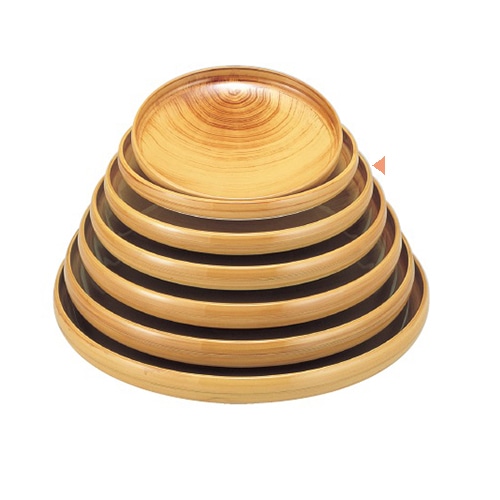 若泉漆器 一休鉢 花梨塗 9寸 1-464-19 1個(ご注文単位1個)【直送品】