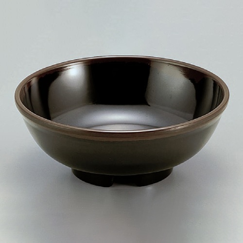 若泉漆器 ミニ麺 天目 W-40BL 1-547-3 1個(ご注文単位1個)【直送品】