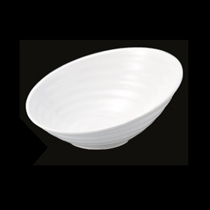 若泉漆器 ロクロ目ハス切盛鉢 白 46cmDS-5919 大 J-101-75 1個(ご注文単位1個)【直送品】