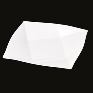 若泉漆器 折紙盛皿　白　29cm　DS-5552 中 J-100-88 1個（ご注文単位1個）【直送品】