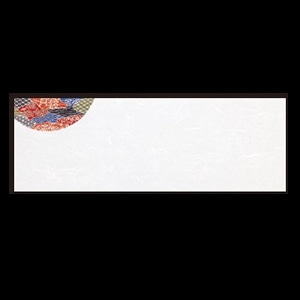 若泉漆器 箸置マット 紅型・1 B-20-93 100枚/束(ご注文単位1束)【直送品】