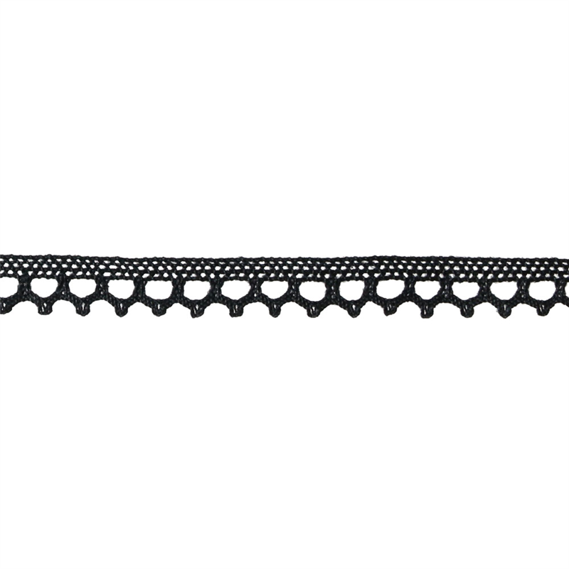 一井商店 トーションレース 幅10mm 30m巻 黒 TL7101-09 1巻(ご注文単位1巻)【直送品】