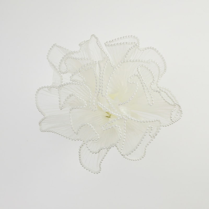 秦貴 ラッピング パールプリーツ 28cm×4m アイボリー PPRT005 1個（ご注文単位1個）【直送品】