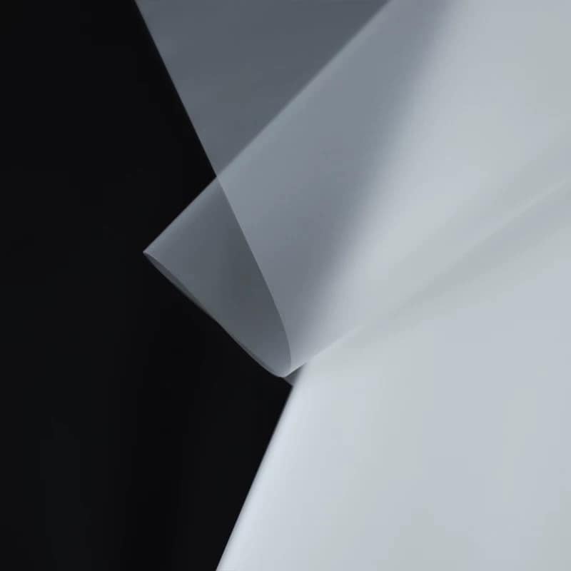 秦貴 ラッピングペーパー フローズン 57cm×15m ホワイト No.1 1本（ご注文単位1本）【直送品】