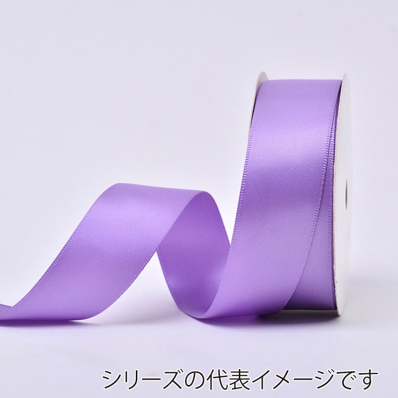 秦貴 シングルサテンリボン 38mm×91m No.29 ヒヤシンス 1個（ご注文単位1個）【直送品】