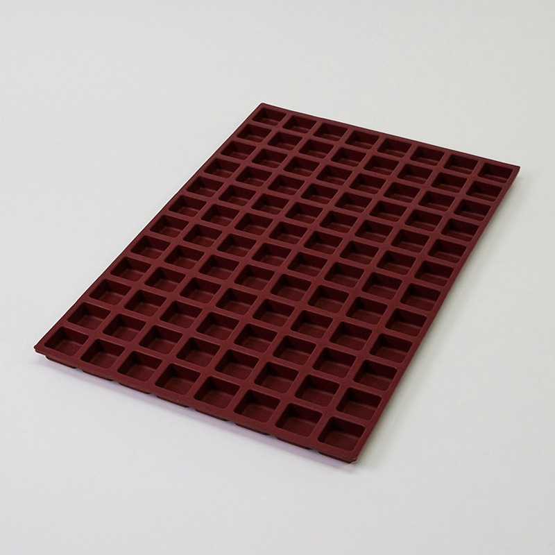 パシフィック洋行 シリコン型 SILMAE ミニスクエア 38×38 96取 004460-4060 1個（ご注文単位1個）【直送品】