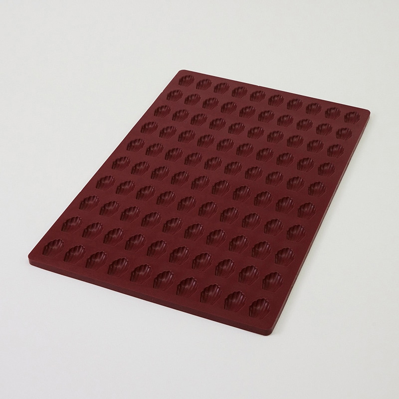 パシフィック洋行 シリコン型 SILMAE ミニマドレーヌ 41×30 100取 000305-4060 1個（ご注文単位1個）【直送品】