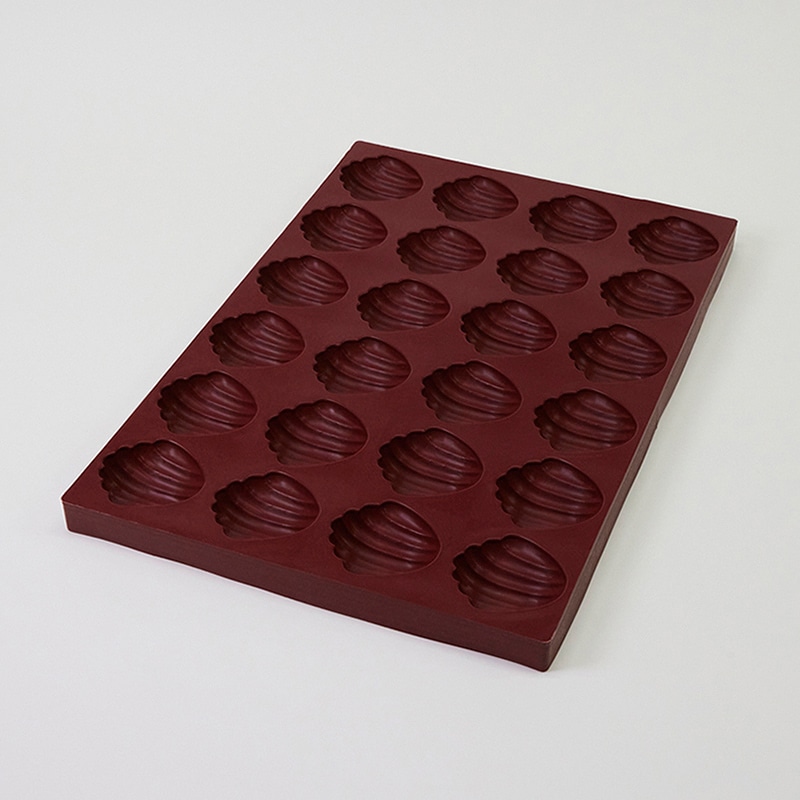 パシフィック洋行 シリコン型 SILMAE コキーユ 88×85 24取 004711-4060 1個（ご注文単位1個）【直送品】