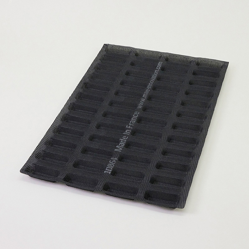 パシフィック洋行 シリコンメッシュ型 FIBERMAE エクレア 75×25 48取 010864-4060 1個（ご注文単位1個）【直送品】