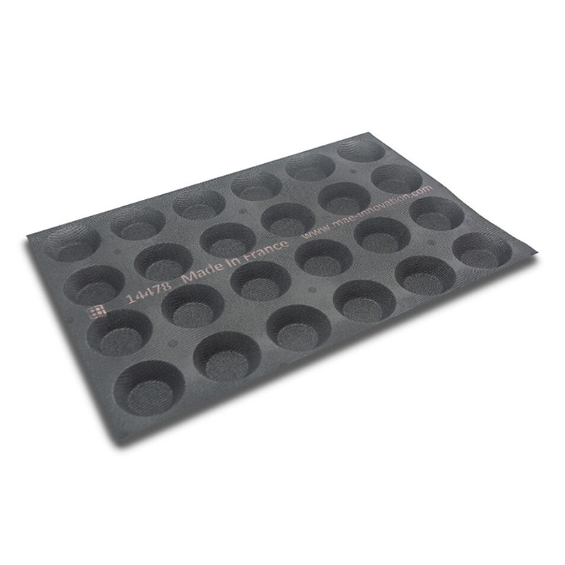 パシフィック洋行 シリコンメッシュ型 FIBERMAE タルトレット 77φ 24取 014478-4060 1個（ご注文単位1個）【直送品】