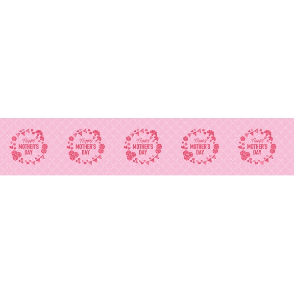 アルファ ビニール幕 60cm×25m Mothers Day PA1-0345B 1本（ご注文単位1本）【直送品】