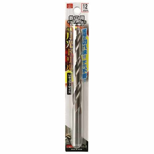 藤原産業 ビック・ツール 鉄工用月光ドリル 丸軸 12.0mm 1本ブリスターパック FSSGP12.0 1本(ご注文単位1本)【直送品】