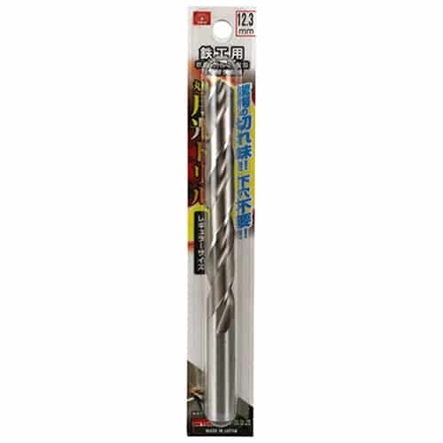 藤原産業 ビック・ツール 鉄工用月光ドリル 丸軸 12.3mm 1本ブリスターパック FSSGP12.3 1本(ご注文単位1本)【直送品】