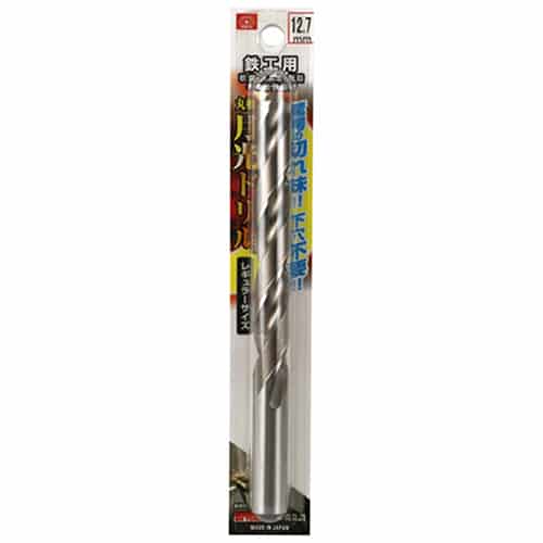 藤原産業 ビック・ツール 鉄工用月光ドリル 丸軸 12.7mm 1本ブリスターパック FSSGP12.7 1本（ご注文単位1本）【直送品】