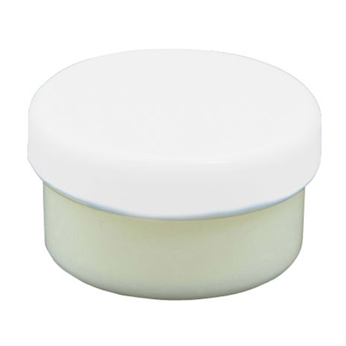 プラ壷 5ml 100個入 白 1個(ご注文単位1個)【直送品】