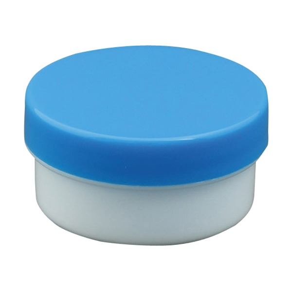プラ壷 10ml 100個入 青 1個(ご注文単位1個)【直送品】