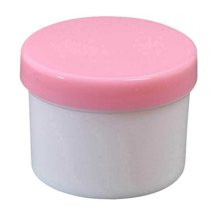 プラ壷 30ml 100個入 ピンク 1個(ご注文単位1個)【直送品】