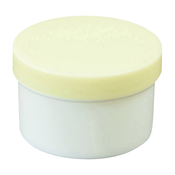 プラ壷 50ml 100個入 クリーム 1個(ご注文単位1個)【直送品】