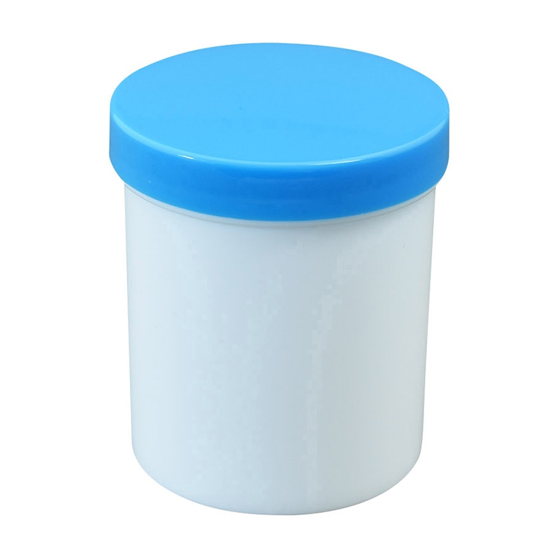 プラ壷 100ml 50個入 青 1個(ご注文単位1個)【直送品】