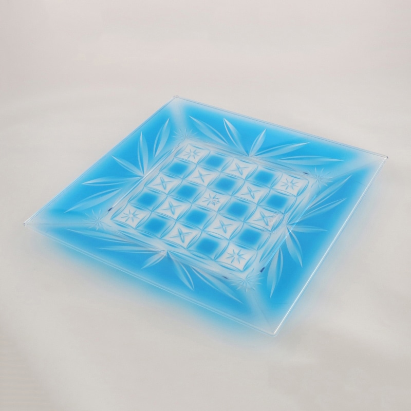 錦切子・青