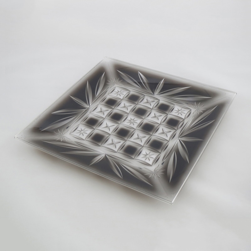 錦切子・墨