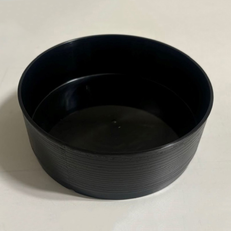 ニシキ 弁当容器 新わっぱめし 本体 14 黒 10枚/袋（ご注文単位18袋）【直送品】