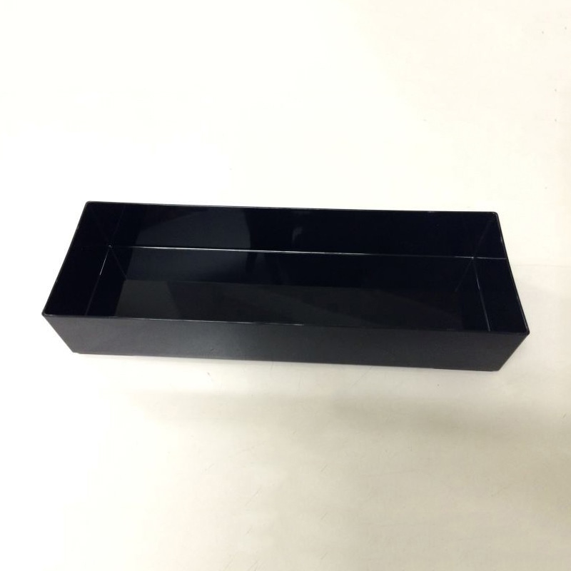 ニシキ 重箱容器 宝蔵 本体 小 黒 5枚/袋（ご注文単位12袋）【直送品】