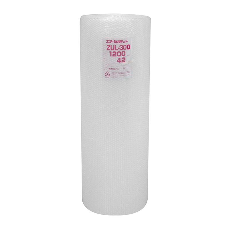 和泉 気泡緩衝材 エアセルマット ロール 三層 ZUL-300 1200mm×42m 1本/袋（ご注文単位1袋）【直送品】