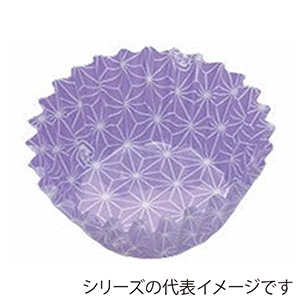 ナニワ紙工 切子柄カップケース 5F 藤 500枚/袋（ご注文単位10袋）【直送品】