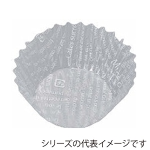 ナニワ紙工 パティスリー柄カップケース クリア 6F ホワイト 500枚/袋（ご注文単位10袋）【直送品】