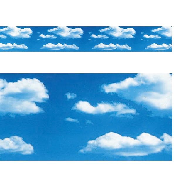 アルファ ビニール幕 45cm×50m 空と雲 PC2-0088 1本（ご注文単位1本）【直送品】