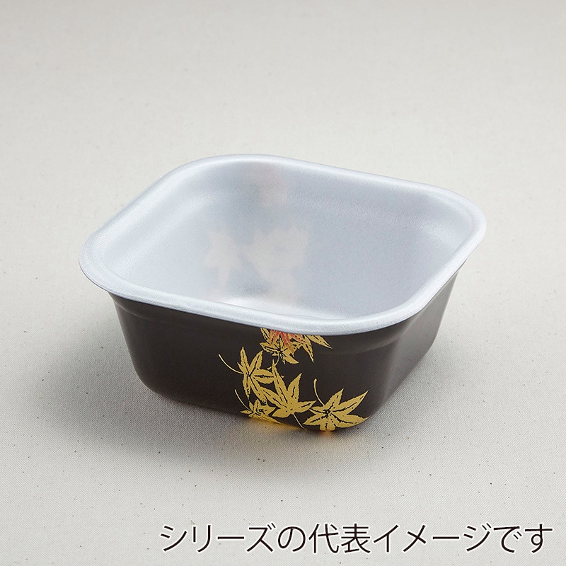 青葉紙業 丼容器 どん重 本体 大盛 もみじ 220318 50個/袋（ご注文単位16袋）【直送品】