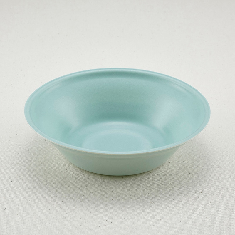 青葉紙業 麺容器 あさどん 本体 190 耐熱青磁 221886 50個/袋（ご注文単位24袋）【直送品】