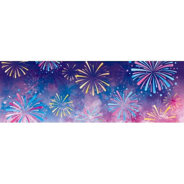 アルファ ラウンドシート 花火イメージ DG9-0119 1枚(ご注文単位1枚)【直送品】