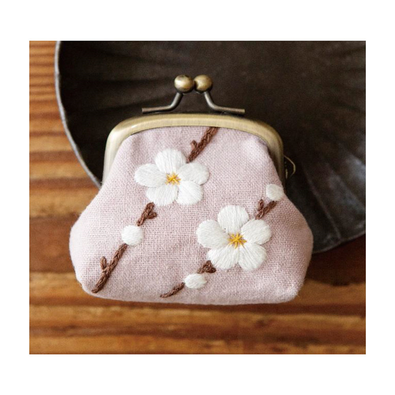 piece スミレソラ 大和撫子ながま口キット 小梅 約W7×H7×マチ3cm PHC-061-1 1個（ご注文単位1個）【直送品】