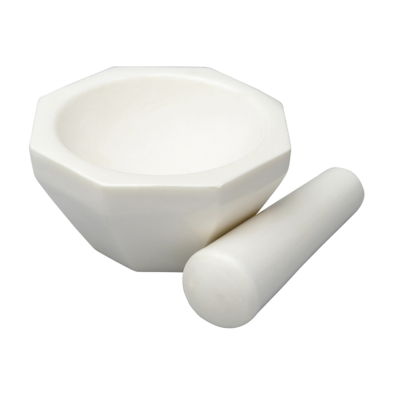 アルミナ乳鉢　乳棒付 HAMP-80　80ml  1個（ご注文単位1個）【直送品】