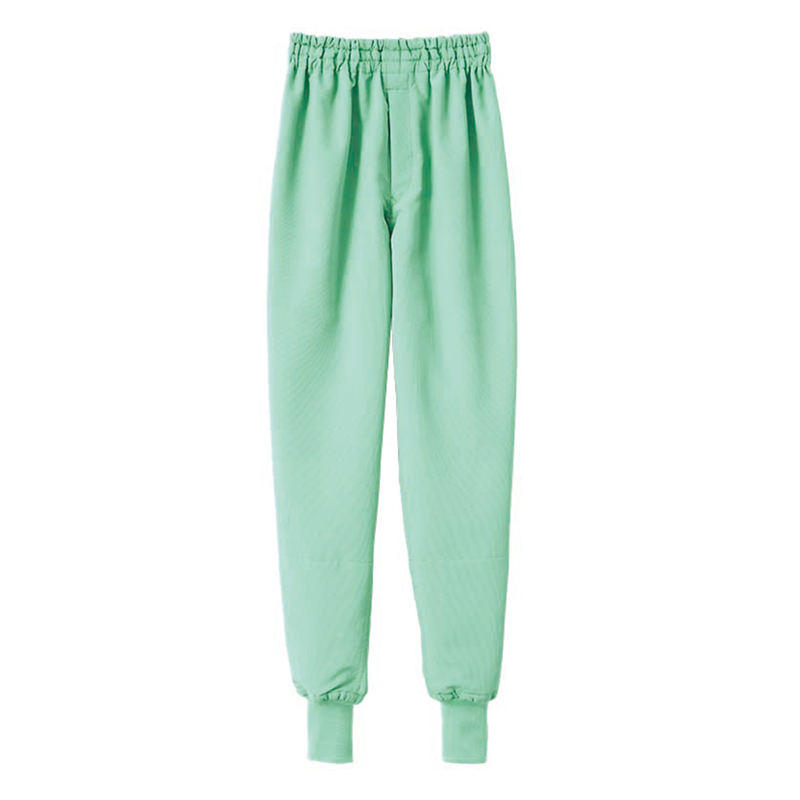 サーヴォ 男女兼用 ホッピングパンツ ファスナー付き L グリーン VP-696-H1 1枚(ご注文単位1枚)【直送品】