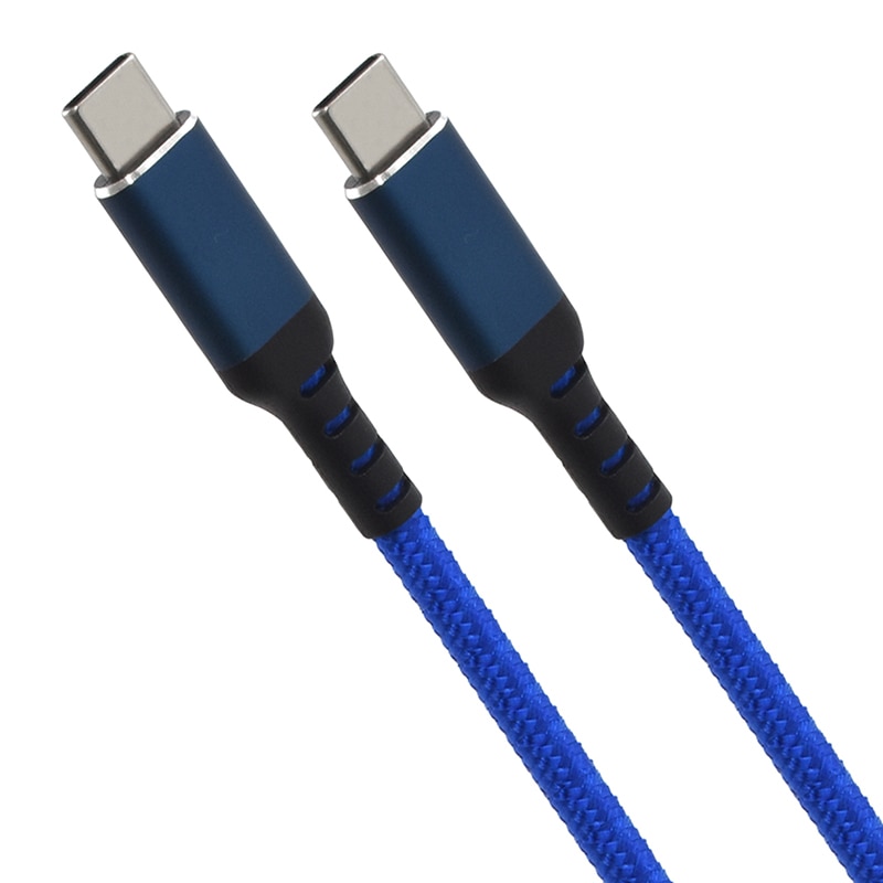 プラタ Type-C to Cケーブル ブルー ctoc-100 1個(ご注文単位1個)【直送品】