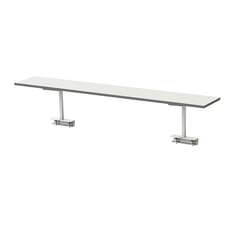 山金工業 ワークテーブル150シリーズ用架台 1800×300×360 1台(ご注文単位1台)【直送品】