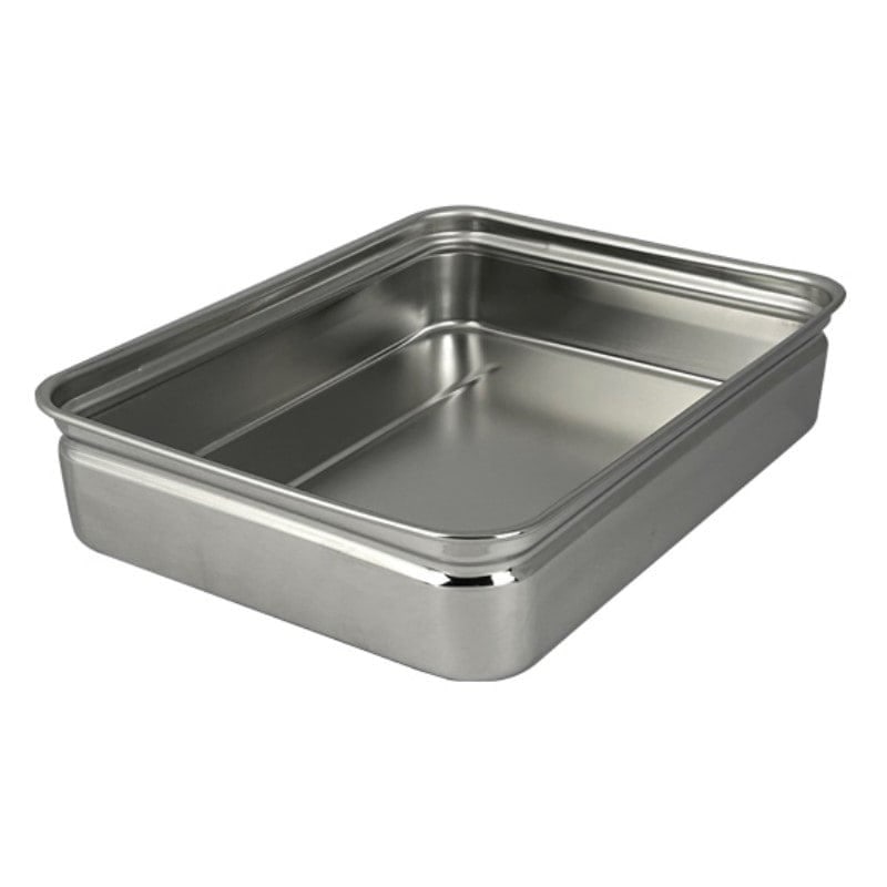 スギコ産業 18-8 番重バット 小 浅型 8cm ST0977-SH-3729-08 1個(ご注文単位1個)【直送品】