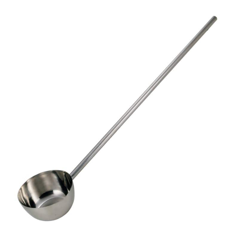 スギコ産業 18-8 共柄ひしゃく 口付 ハンドル全周溶接 φ210 柄1000mm SA1381-SH-659M 1個(ご注文単位1個)【直送品】