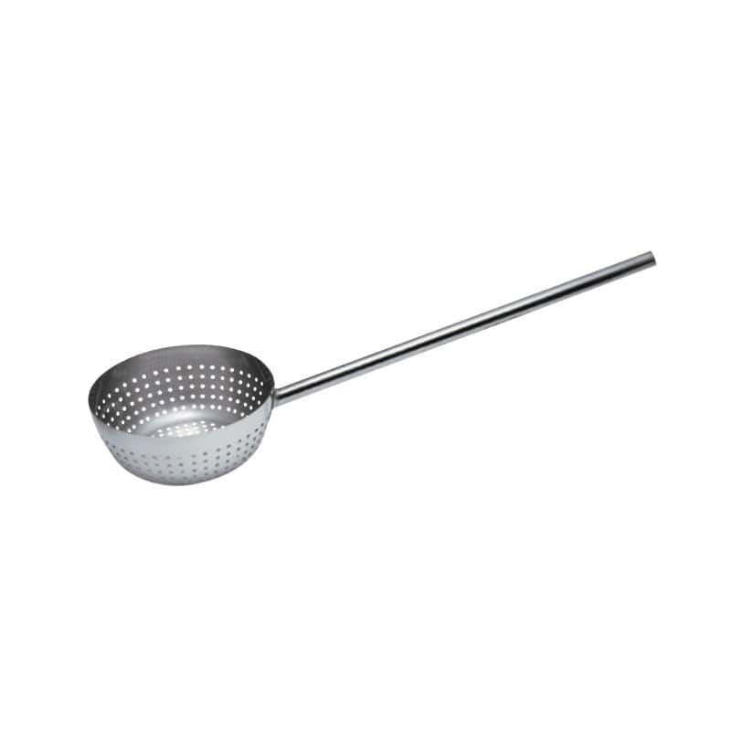 スギコ産業 18-8 共柄穴明ひしゃく ハンドル全周溶接 φ240 柄600mm SA1510-SH-660P-600 1個（ご注文単位1個）【直送品】