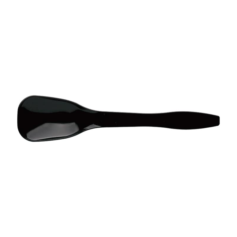 ホウケン産業 プラスチックアイススプーン 12cm 単袋 黒 100本/袋(ご注文単位50袋)【直送品】