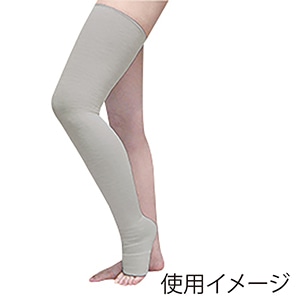 Kチューブ　弾性チューブ包帯 5号　G　グレー　12cm×1m  1個（ご注文単位1個）【直送品】