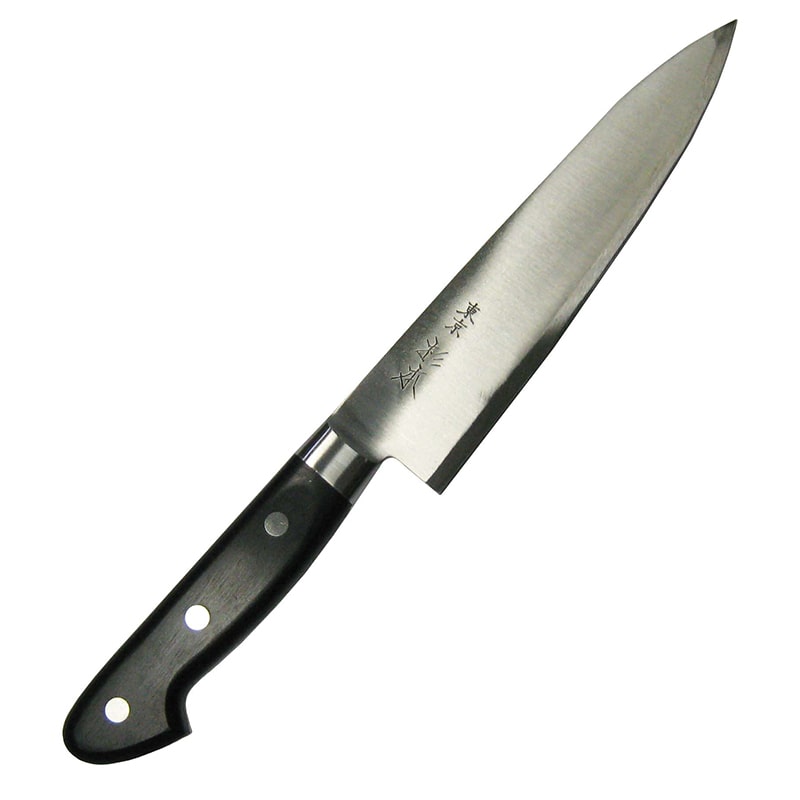 杉本ツバ付最上品(A)洋庖丁(日本鋼)牛刀18cm 1個(ご注文単位1個)【直送品】