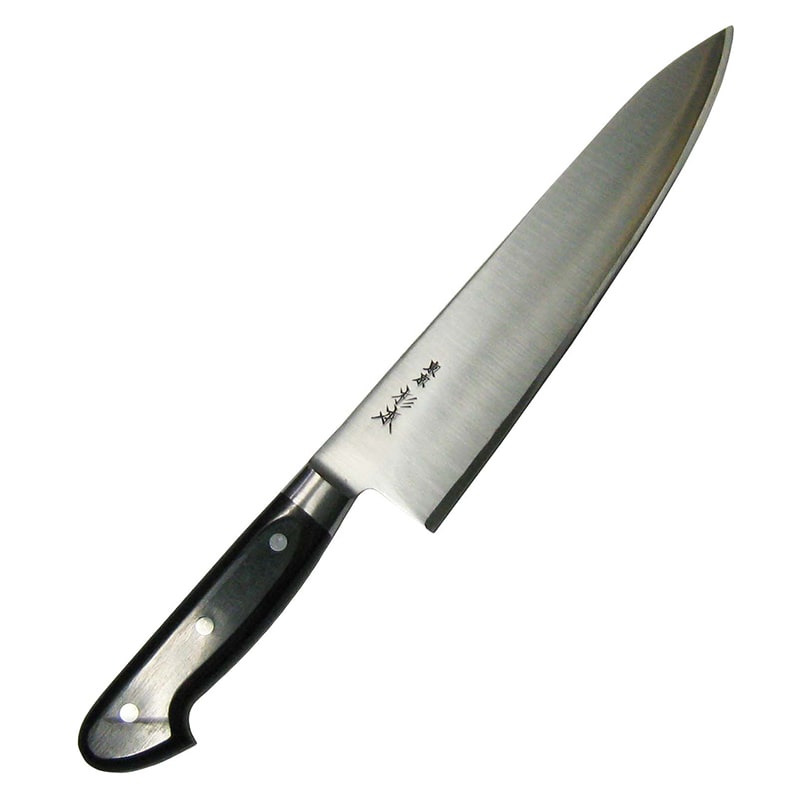 杉本ツバ付最上品(A)洋庖丁(日本鋼)牛刀27cm 1個(ご注文単位1個)【直送品】