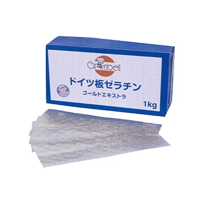 グランベル ドイツ板ゼラチンゴールドエキストラ 1kg 22574 1箱※軽(ご注文単位1箱)【直送品】