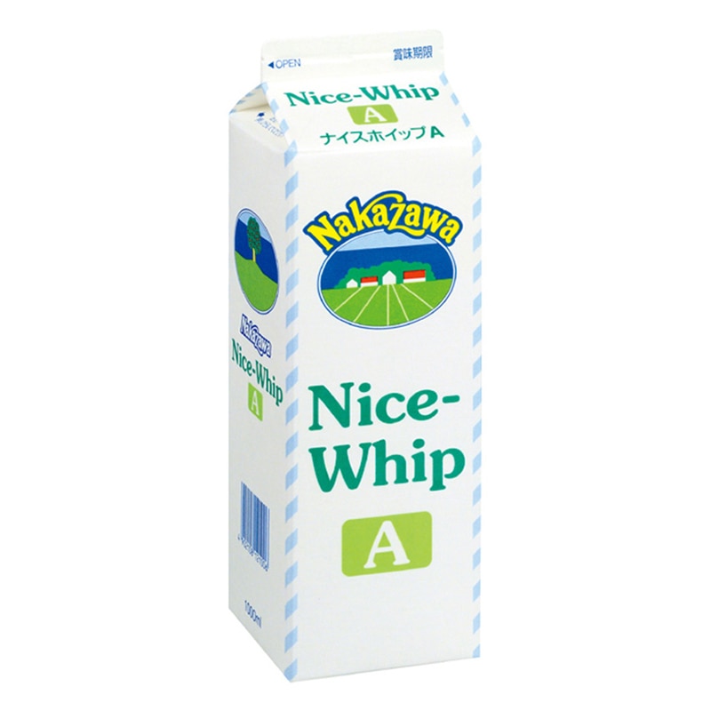 ＜冷蔵＞中沢乳業　ナイスホイップ　A 1000ml 26436 1本※軽（ご注文単位1本）【直送品】