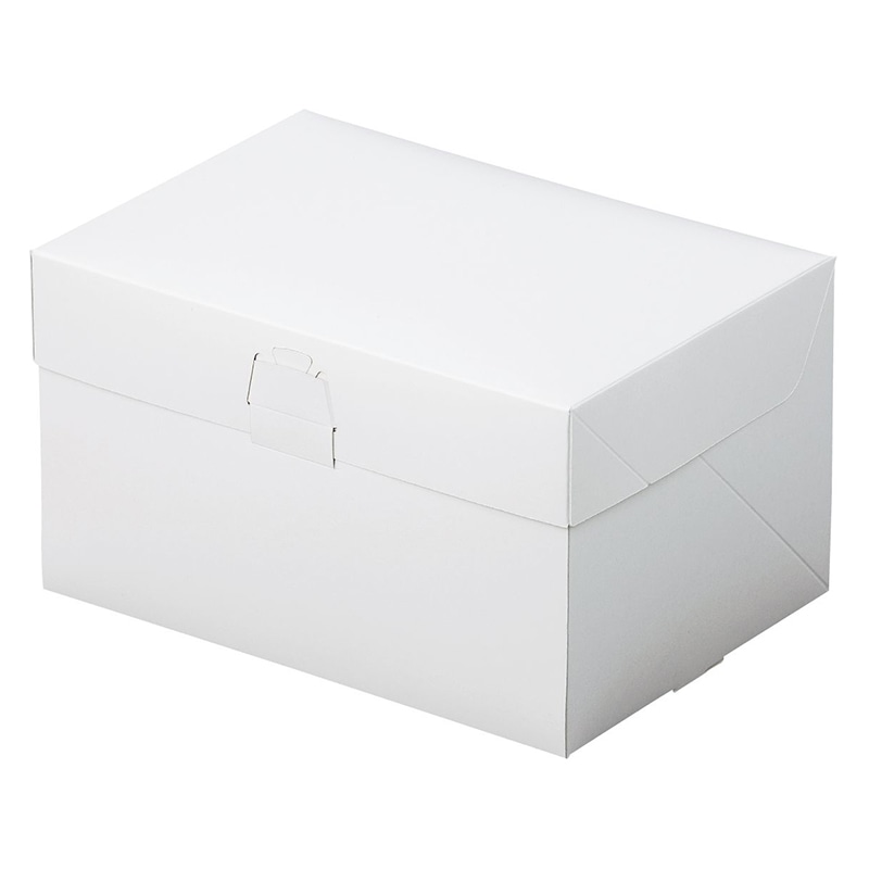 cotta ケーキ箱　ロックBOX　105 7×9 76420　ホワイト 20枚/束（ご注文単位1束）【直送品】
