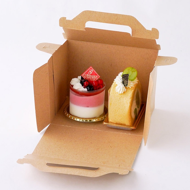 cotta ケーキ箱 105OPL 3.5×5 76701 ウッズ 50枚/束(ご注文単位1束)【直送品】